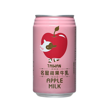 FAMOUS HOUSE Apple Milk Drink 340ml - Longdan Official