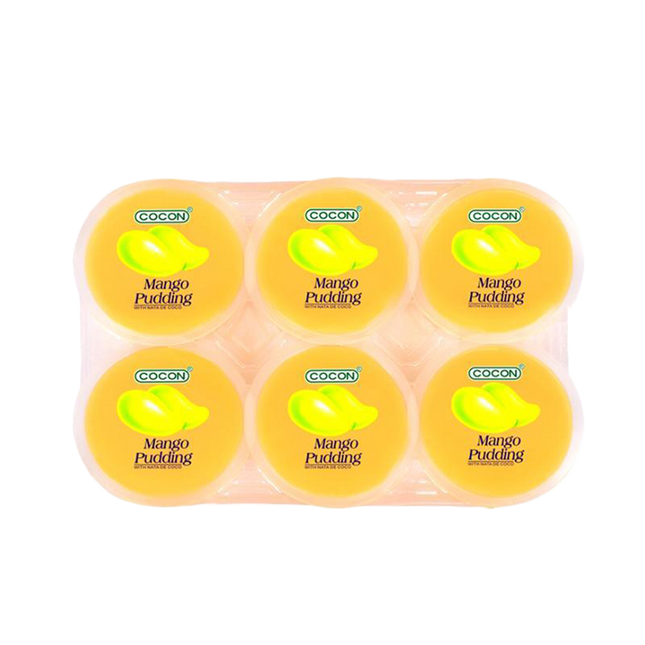Cocon Nata De Coco Pudding - Mango 80g - Longdan Official Online Store
