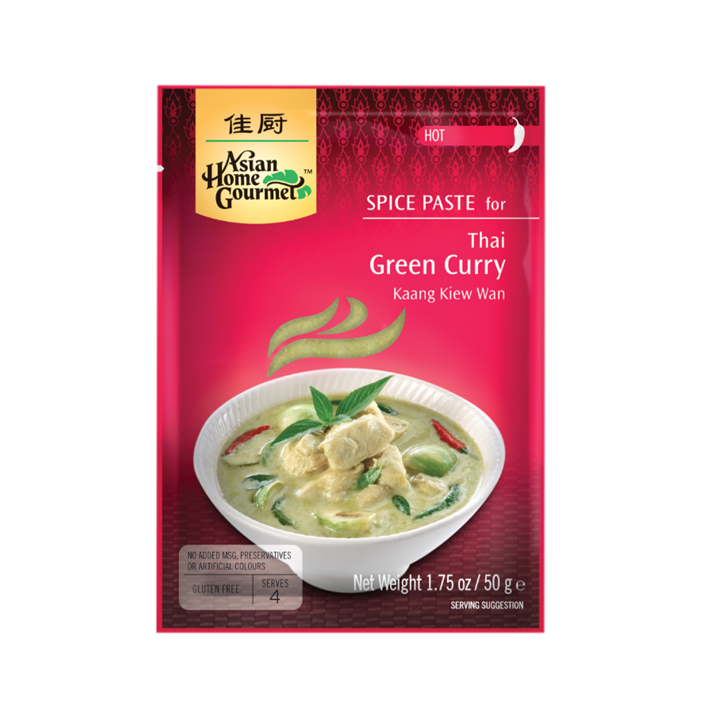 ASIAN HOME GOURMET Thai Green Curry 50g - Longdan Official