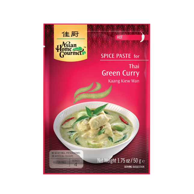 ASIAN HOME GOURMET Thai Green Curry 50g - Longdan Official