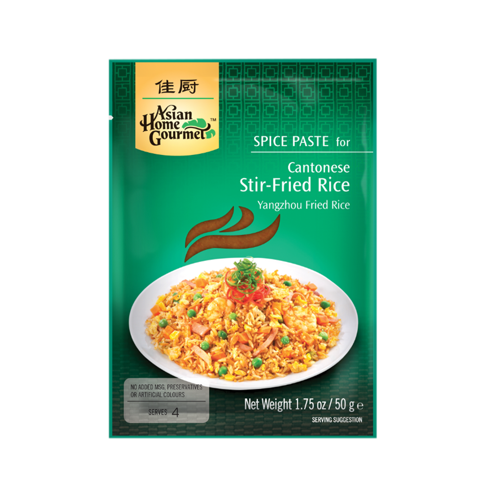 ASIAN HOME GOURMET Cantonese Stir Fried Rice 50g - Longdan Official