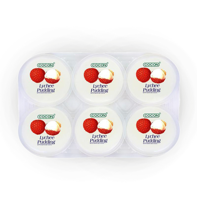 Cocon Nata de Coco Pudding - Lychee 80g - Longdan Official Online Store