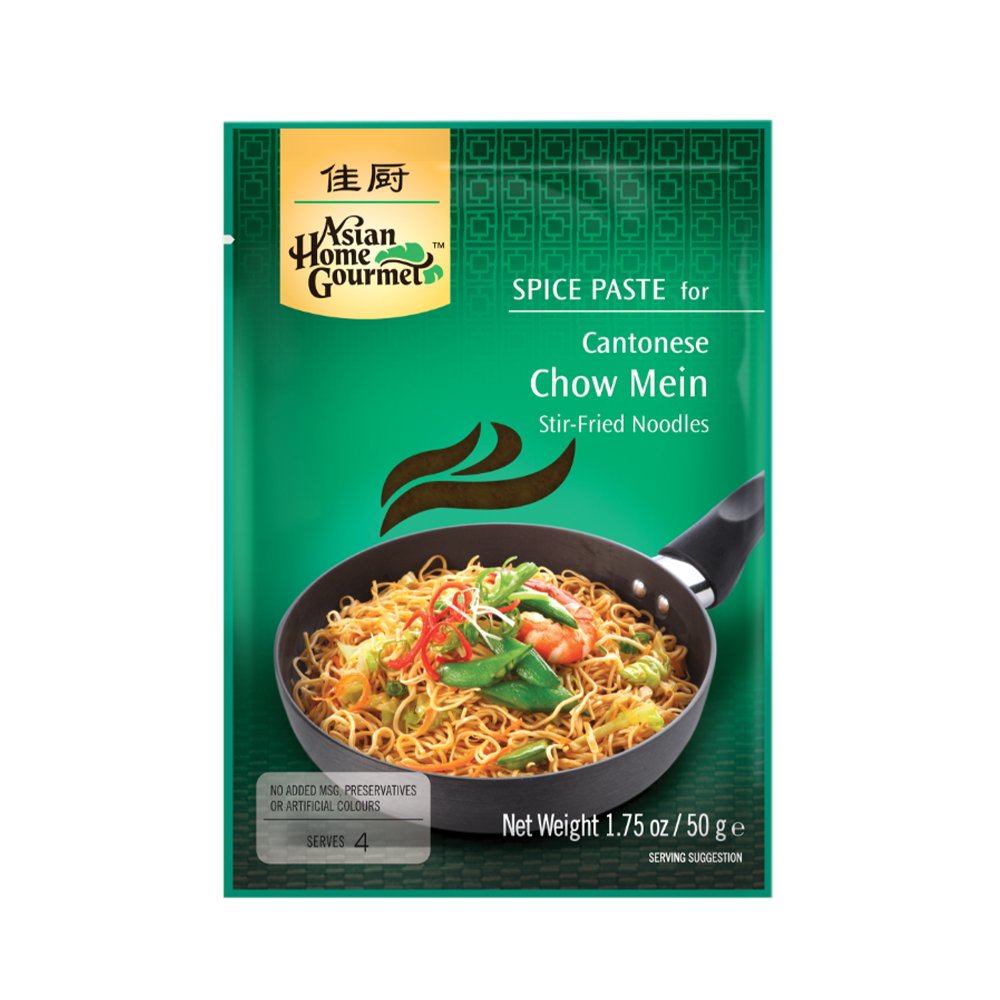 ASIAN HOME GOURMET Cantonese Chow Mein 50g (Case 12)
