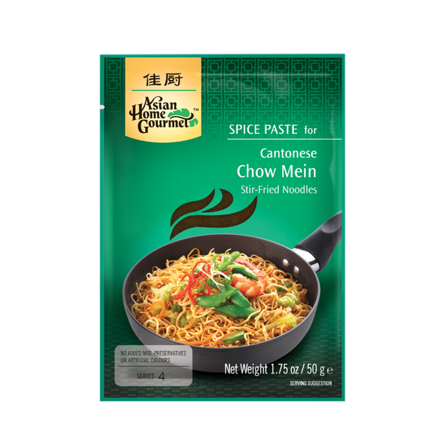 ASIAN HOME GOURMET Cantonese Chow Mein 50g (Case 12)