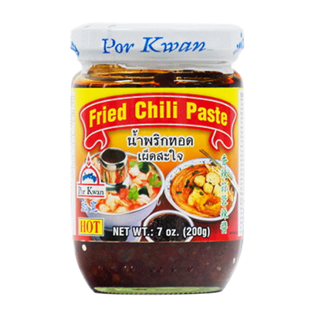 POR KWAN Fried Chilli Paste 200g - Longdan Official Online Store