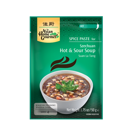 ASIAN HOME GOURMET Szechuan Hot & Sour Soup 50g - Longdan Official