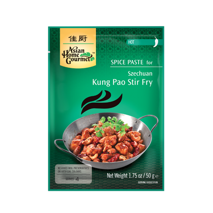 ASIAN HOME GOURMET Szechuan Kung Pao Stir Fry 50g (Case 12)