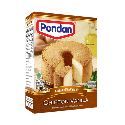 PONDAN Chiffon Vanila 400g - Longdan Online Supermarket