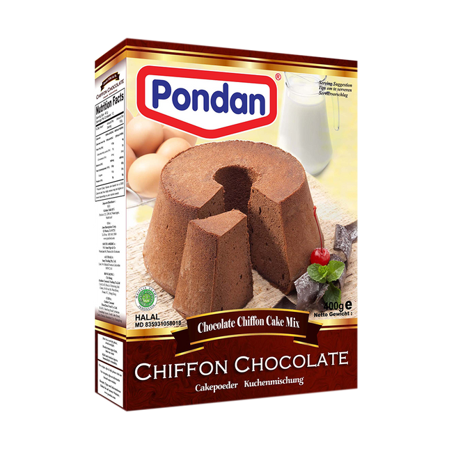 PONDAN Chiffon Choco 400g - Longdan Online Supermarket