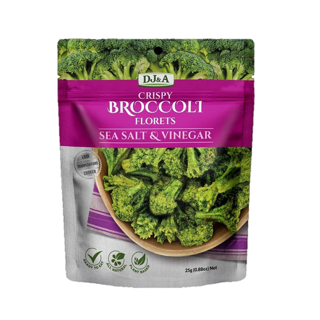 DJ & A Broccoli Florets Salt & Vinegar 25g - Longdan Official