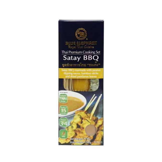BLUE ELEPHANT Thai Cooking Set Satay BBQ 170g - Longdan Official