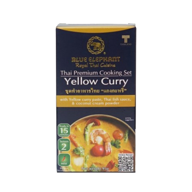 BLUE ELEPHANT Thai Cooking Set Yellow Curry 95g - Longdan Official