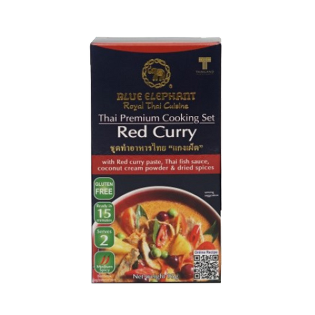 BLUE ELEPHANT Thai Cooking Set Red Curry 95g - Longdan Official