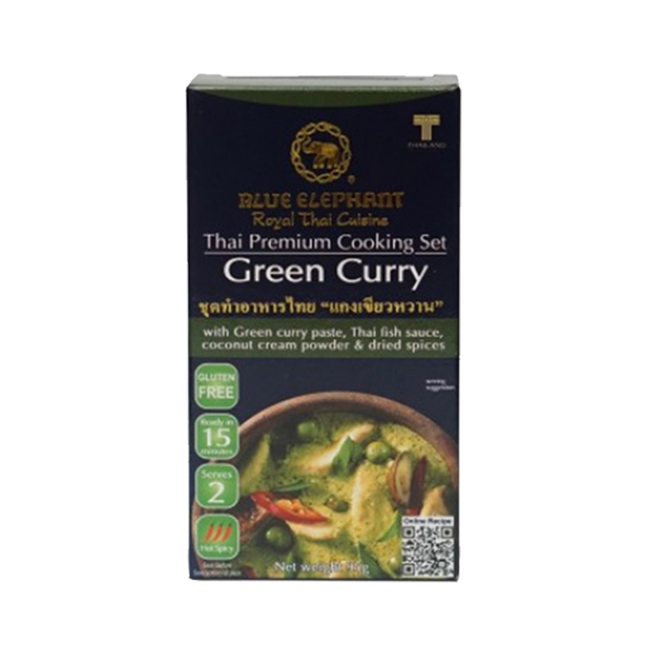 BLUE ELEPHANT Thai Cooking Set Green Curry 95g - Longdan Official