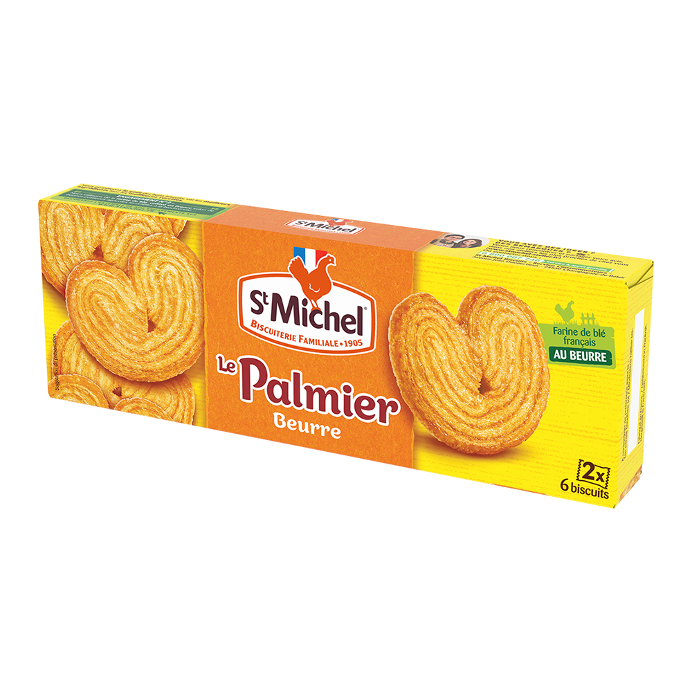 ST MICHEL Butter Palmier 87G (Case 24)