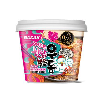 GARAK Carbonara Hot Chicken Udon Bowl 230g (Case 12)