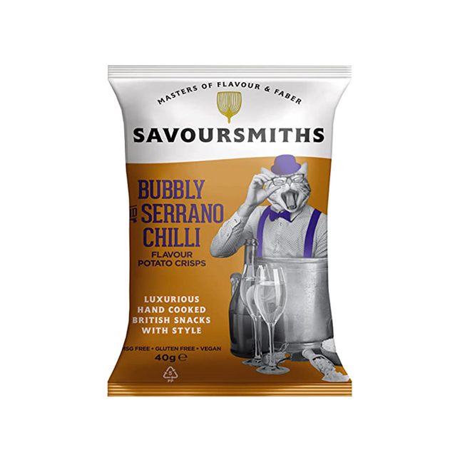 SAVOURSMITHS Bubbly And Serrano Chilli 40g - Longdan Official Online Store