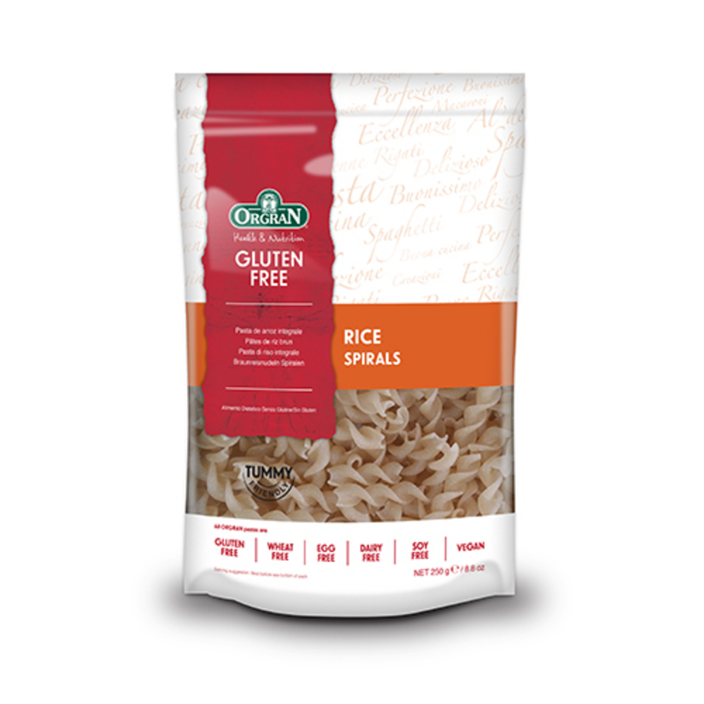 ORGRAN - Gluten Free Rice Spirals 250g - Longdan Online Supermarket