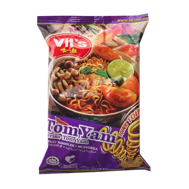 Vit'S Tom Yum Instant Noodles 78G - Longdan Online Supermarket