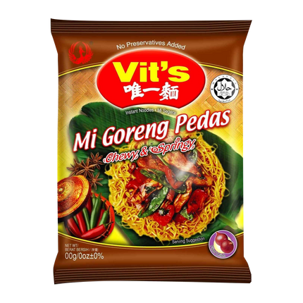 Vit'S Mi Goreng Spicy Instant Noodles 88G - Longdan Online Supermarket