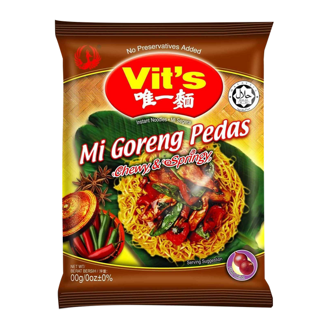 Vit'S Mi Goreng Spicy Instant Noodles 88G - Longdan Online Supermarket