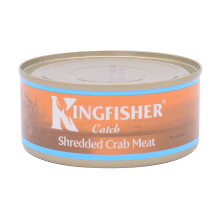 Kingfisher Shredded Crab Meat In Brine 145g - Longdan Online Supermarket