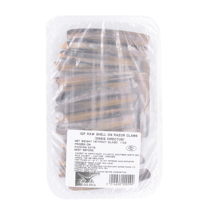 Razor Clam 1Kg (Frozen) - Longdan Online Supermarket