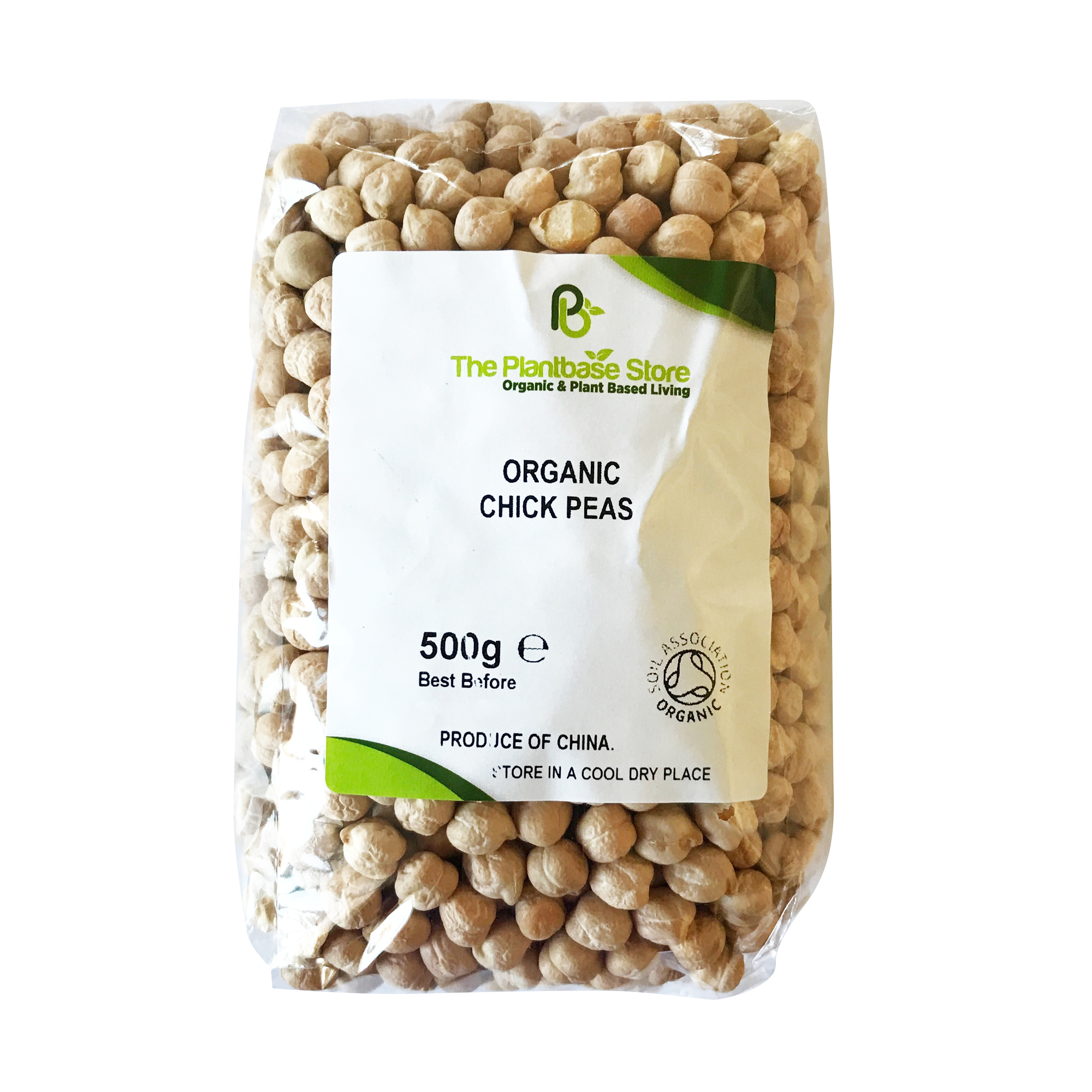 The Plantbase Store Organic Chick Peas 500g - Longdan Online Supermarket