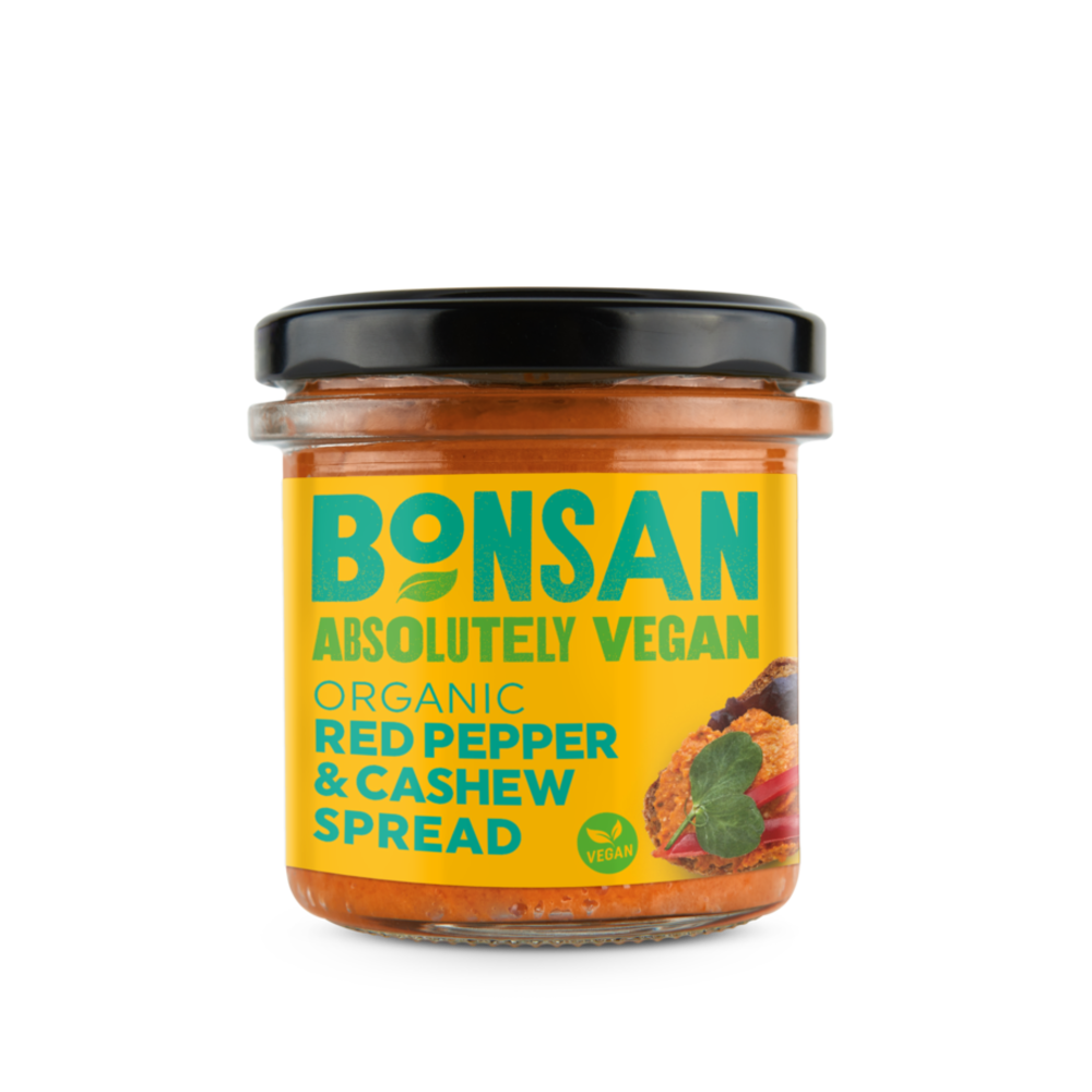BONSAN ORG Cashew & Red Pepper Pate 130g - Longdan Online Supermarket