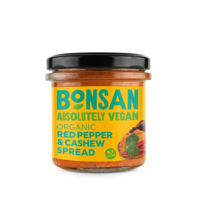BONSAN ORG Cashew & Red Pepper Pate 130g - Longdan Online Supermarket
