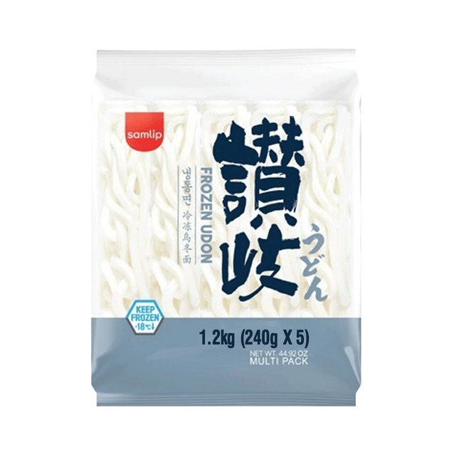 SAMLIP Frozen Udon Noodle 1.2Kg (Frozen) - Longdan Online Supermarket