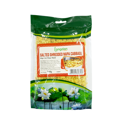 Longdan Salted Shredded Napa Cabbage 200g (Case 25)