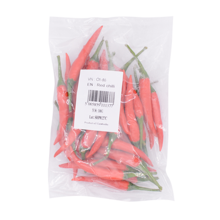 Small Red Chilli (Ot Hiem Do) 100g Kg10