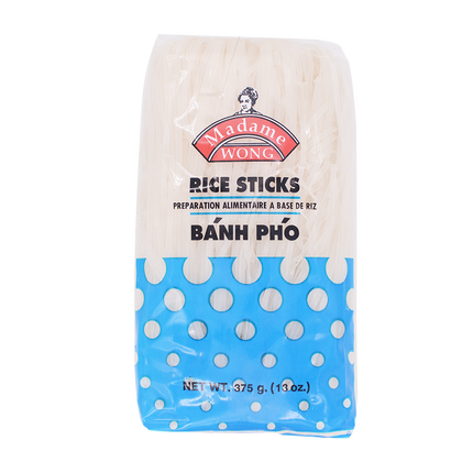 MADAME WONG Rice Sticks 3 Mm 375g (Case 30)