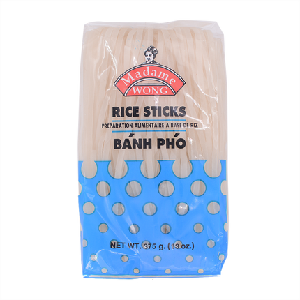 MADAME WONG Rice Sticks 5 Mm 375g (Case 30)