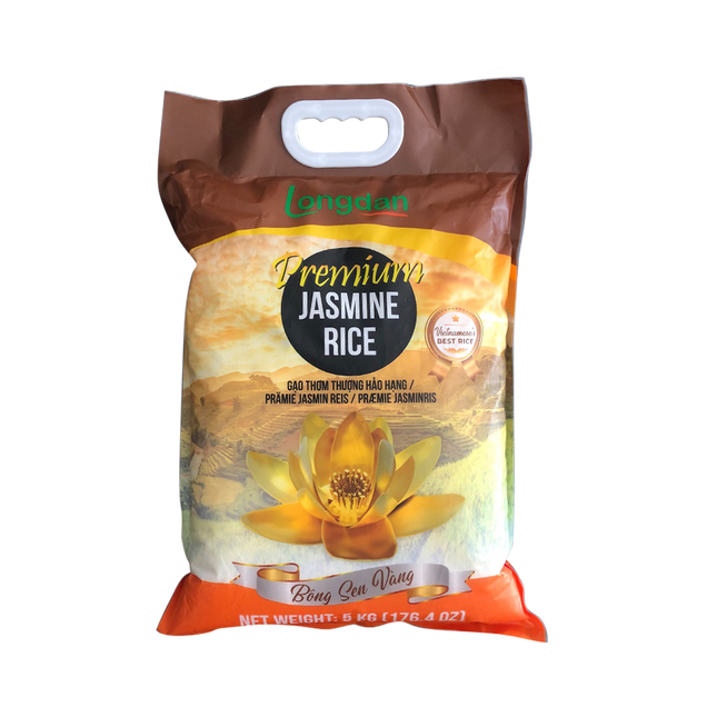 Longdan Premium Jasmine Rice 5kg (Case 2)