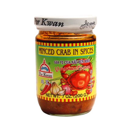 POR KWAN Minced Crab In Spices 200g (Case 24)
