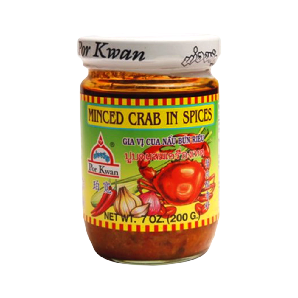 POR KWAN Minced Crab In Spices 200g (Case 24)