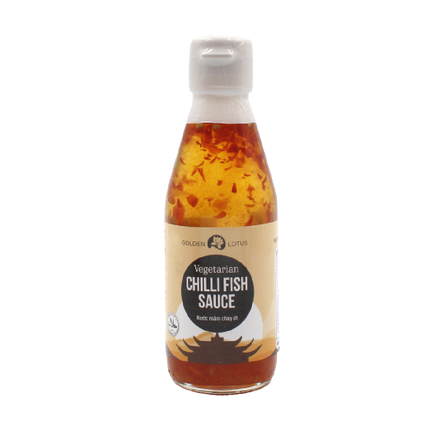 Golden Lotus Vegetarian Chilli Fish Sauce 180ml (Case 12)