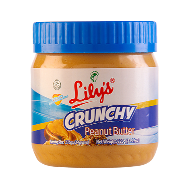 Lily's Crunchy Peanut Butter 320g (Case 24)