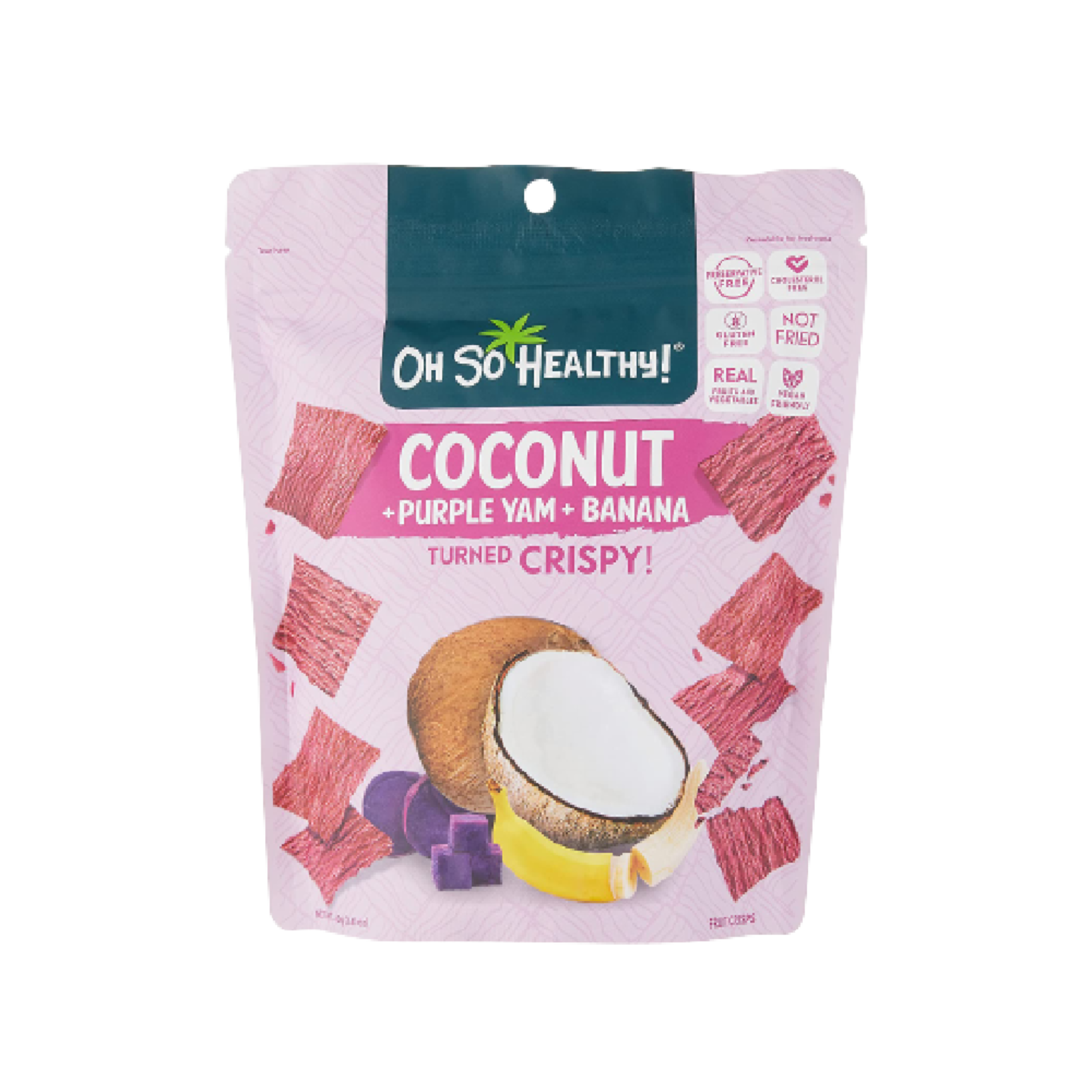Oh So Healthy! Coconut Fruit Crisp 40G (Case 24)