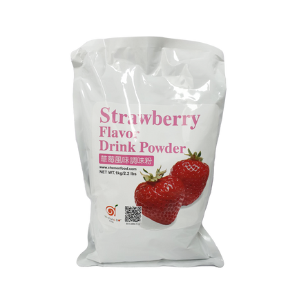 Tachungho Strawberry Flavor Drink Powder 1kg (Case 20)