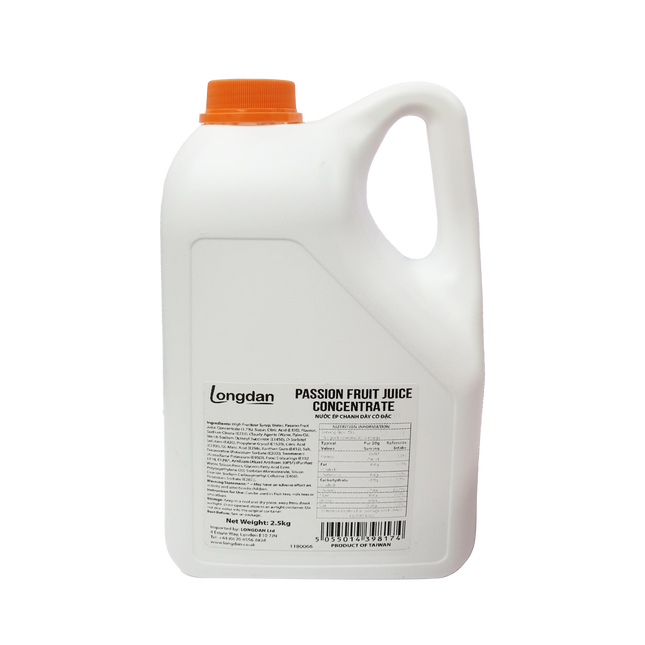 Longdan Passion Fruit Juice Concentrated 2.5kg (Case 6)