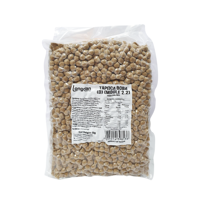 Longdan Tapioca Boba (Middle 2.2) 3kg (Case 6)