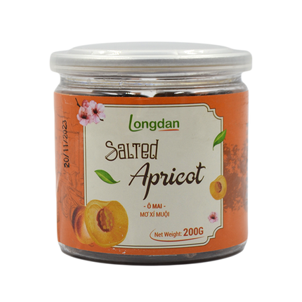 Longdan Salted Apricot 200g (Case 24)