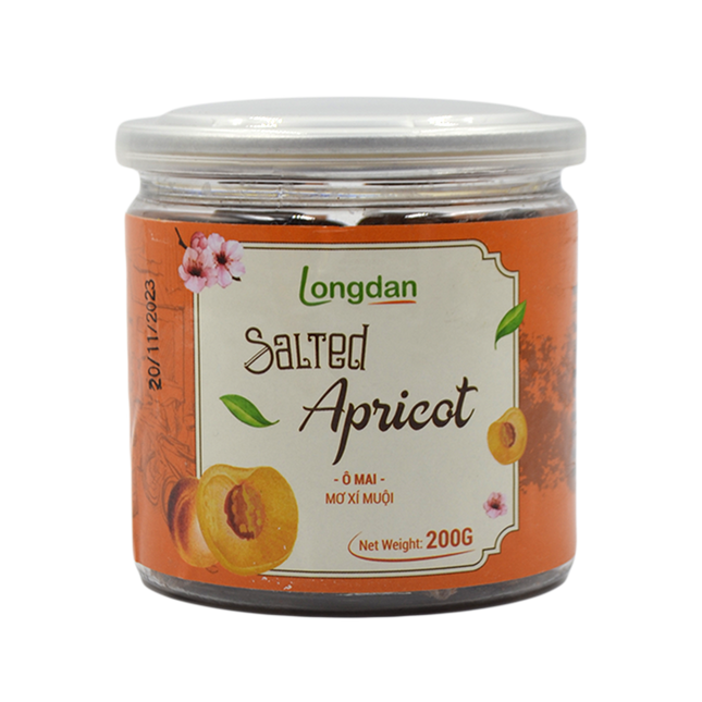 Longdan Salted Apricot 200g (Case 24)