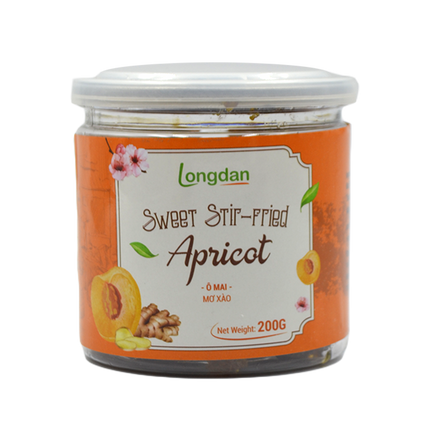 Longdan Sweet Stir-fried Apricot 200g (Case 24)