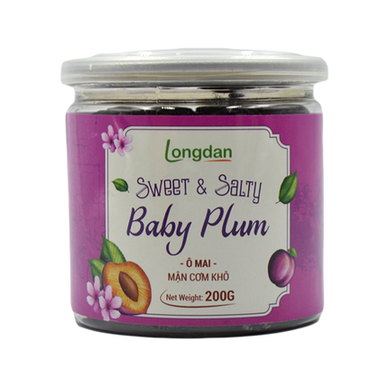 Longdan Sweet & Salty Baby Plum 200g (Case 24)