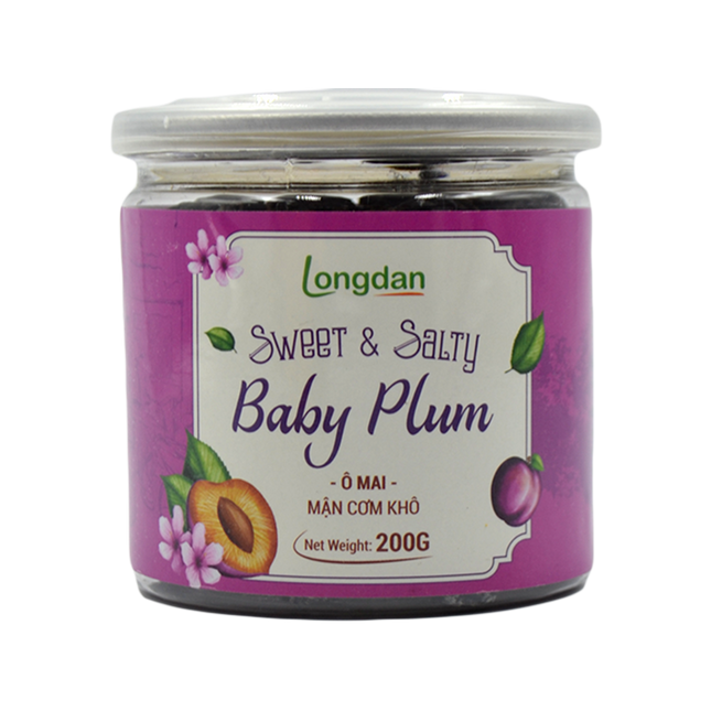 Longdan Sweet & Salty Baby Plum 200g (Case 24)