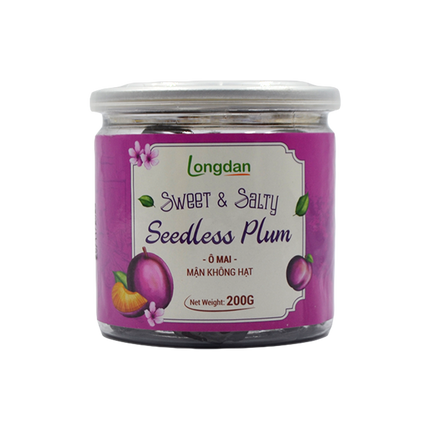 Longdan Sweet & Salty Seedless Plum 200g (Case 24)